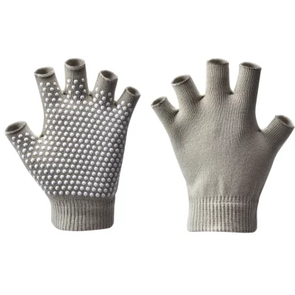 Anti-slip Fingerless Gloves for Yoga - Image 6