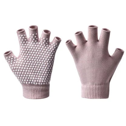 Anti-slip Fingerless Gloves for Yoga - Image 4