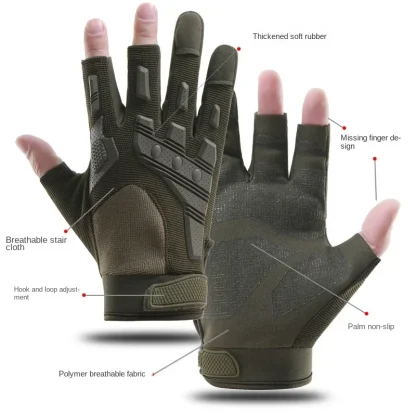 Tactical Gloves for Outdoor Rock Climbing - Image 2