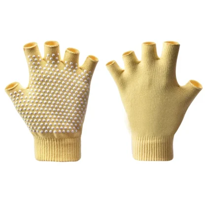 Anti-slip Fingerless Gloves for Yoga - Image 2