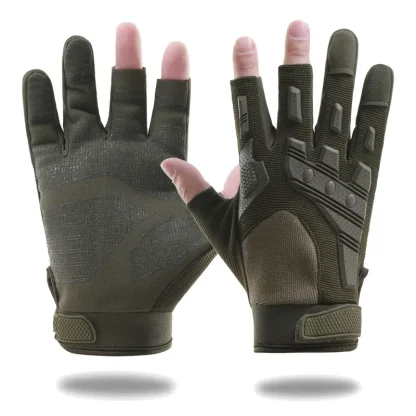 Tactical Gloves for Outdoor Rock Climbing