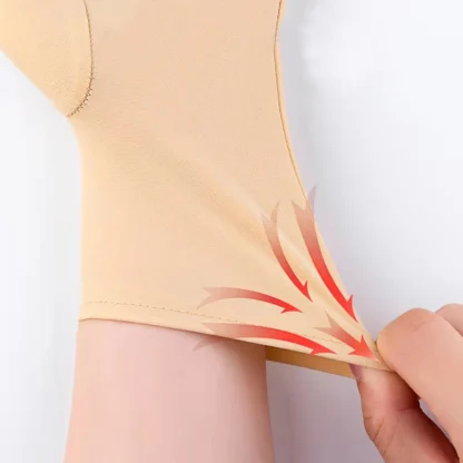 Classic Half Finger Gloves with Breathable Fabric - Image 4
