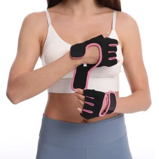 Adjustable Half Finger Gloves for Fitness