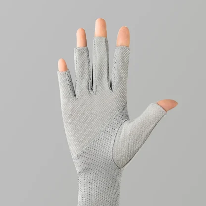 Open Finger Gloves with Seamless Design - Image 6