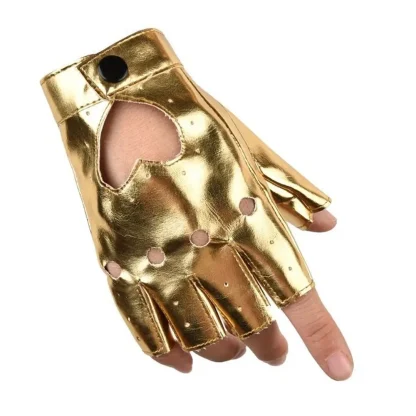 Heart Shape Cutout Fingerless Gloves - Image 12