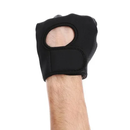 Adjustable Half Finger Gloves for Fitness - Image 9