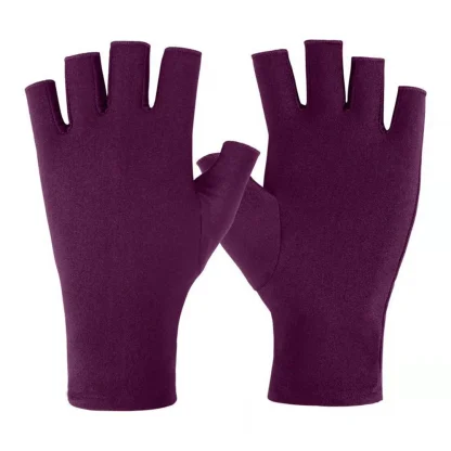 Classic Half Finger Gloves with Breathable Fabric - Image 14