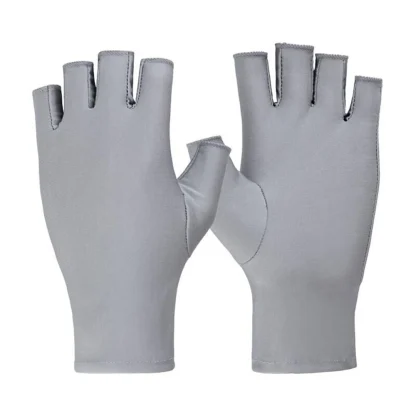 Classic Half Finger Gloves with Breathable Fabric - Image 15