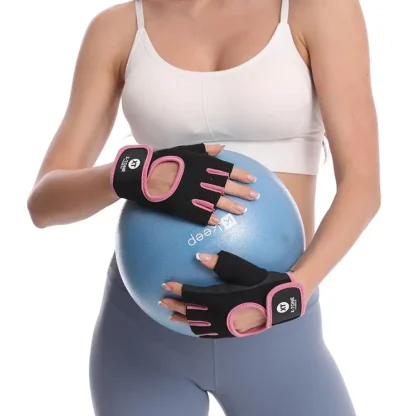 Adjustable Half Finger Gloves for Fitness - Image 8