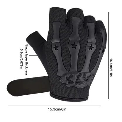 Riding Fingerless Gloves with Non-slip - Image 2
