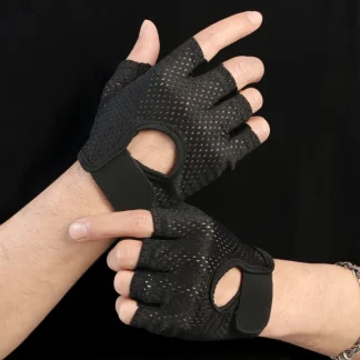 Breathable Open Finger Gloves for Workout